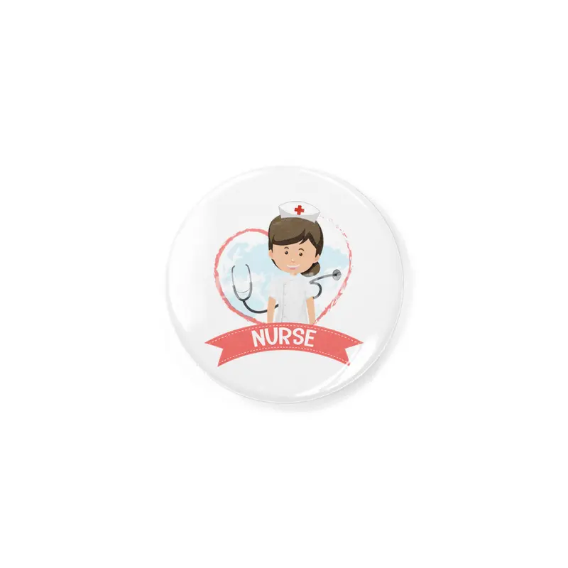 Nurse funny quote gift birthday christmas saying Rozet