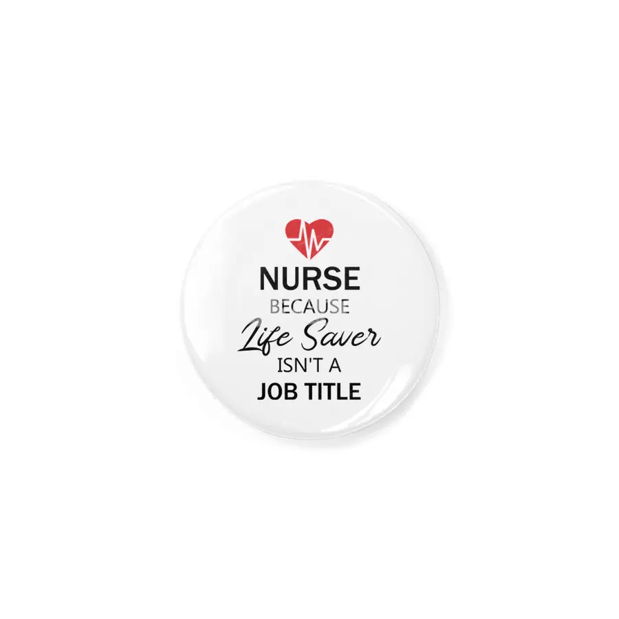 Nurse funny quote gift birthday christmas saying Rozet