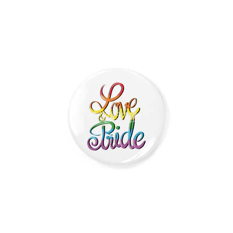 Rainbow Gay Lesbian Transgender Bisexual Love Rozet
