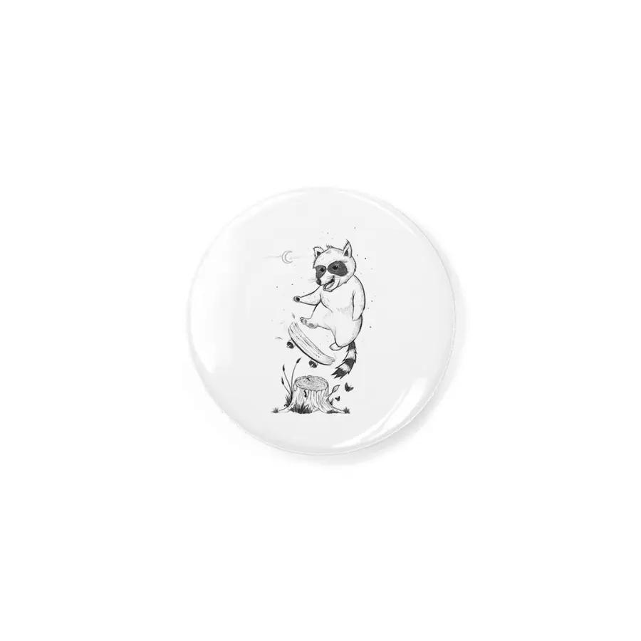 Flippin Racoon Rozet