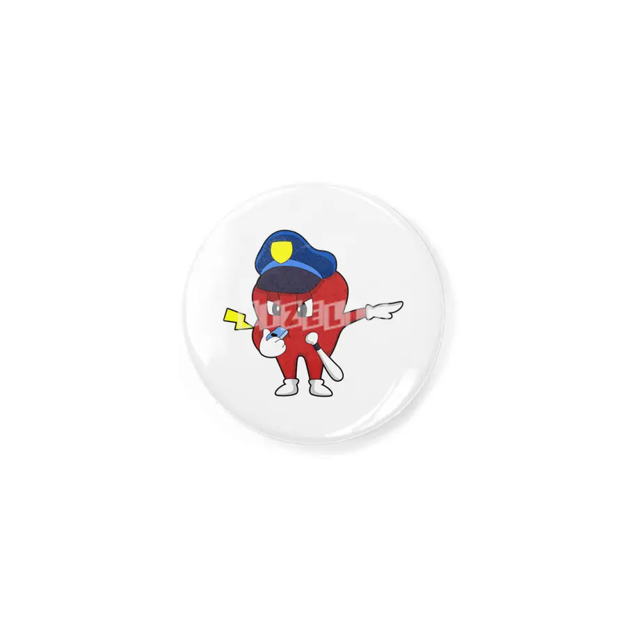 Apple as Police officer with Whistle & Baton Rozet