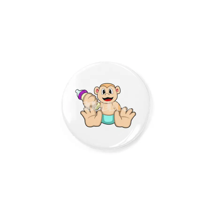 Baby Monkey with Bottle Rozet