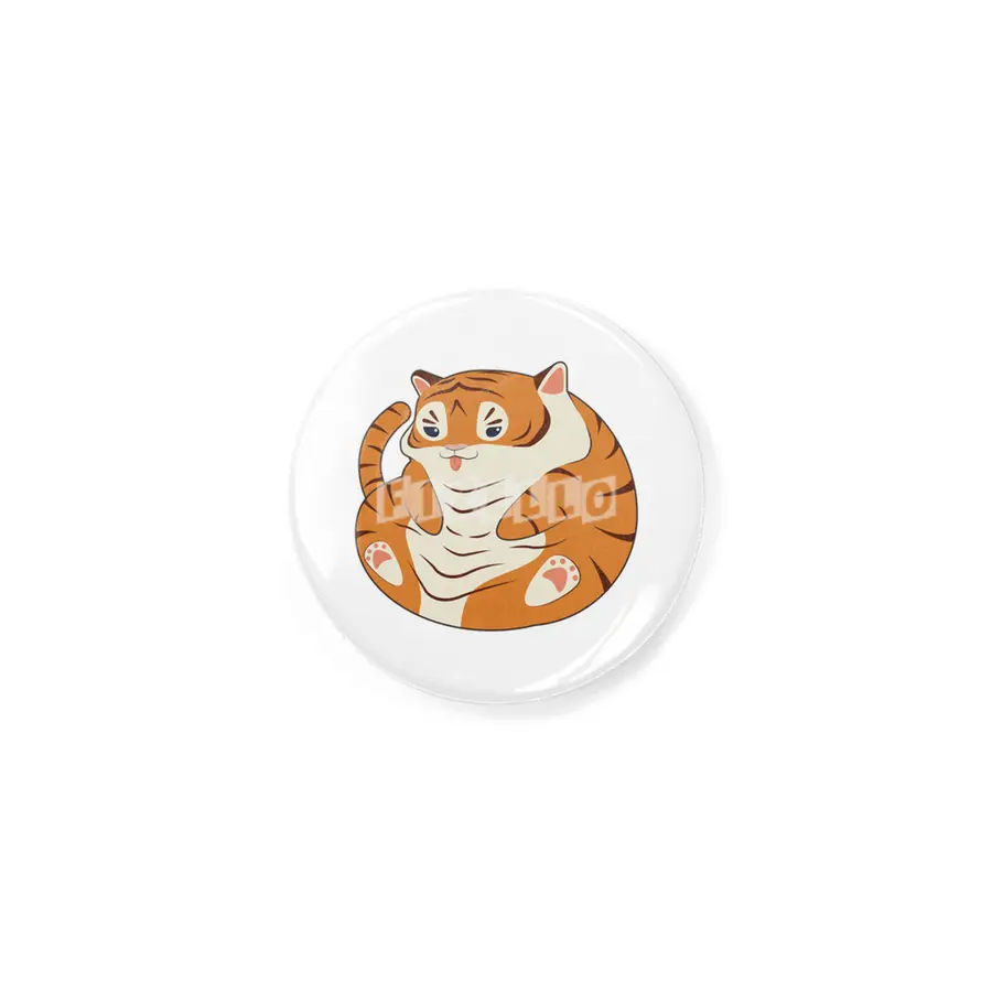 Baby Tiger funny Rozet