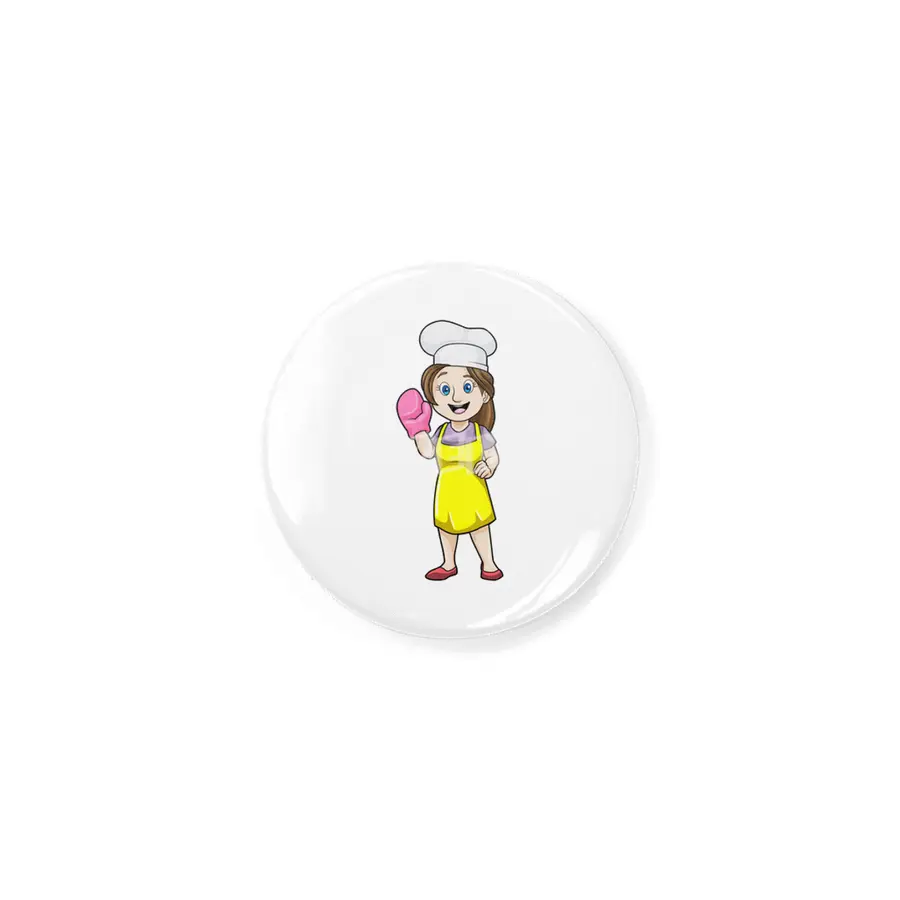 Baker with Cooking apron & Oven gloves Rozet