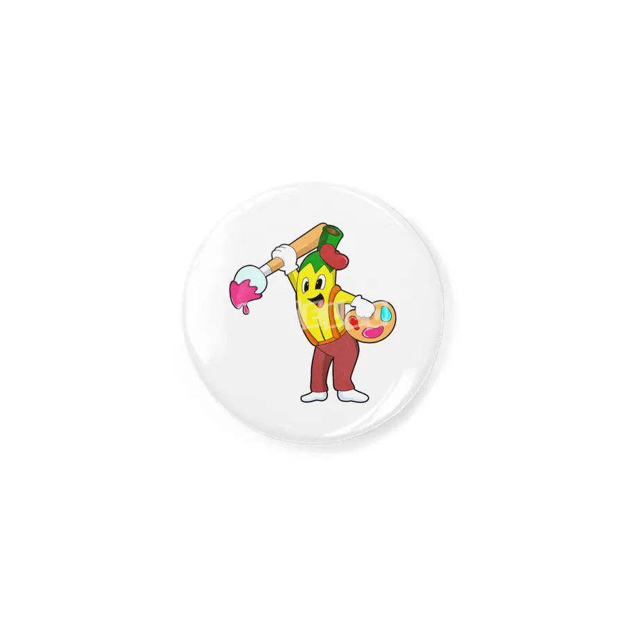 Banana as Painter with Paint brush Rozet