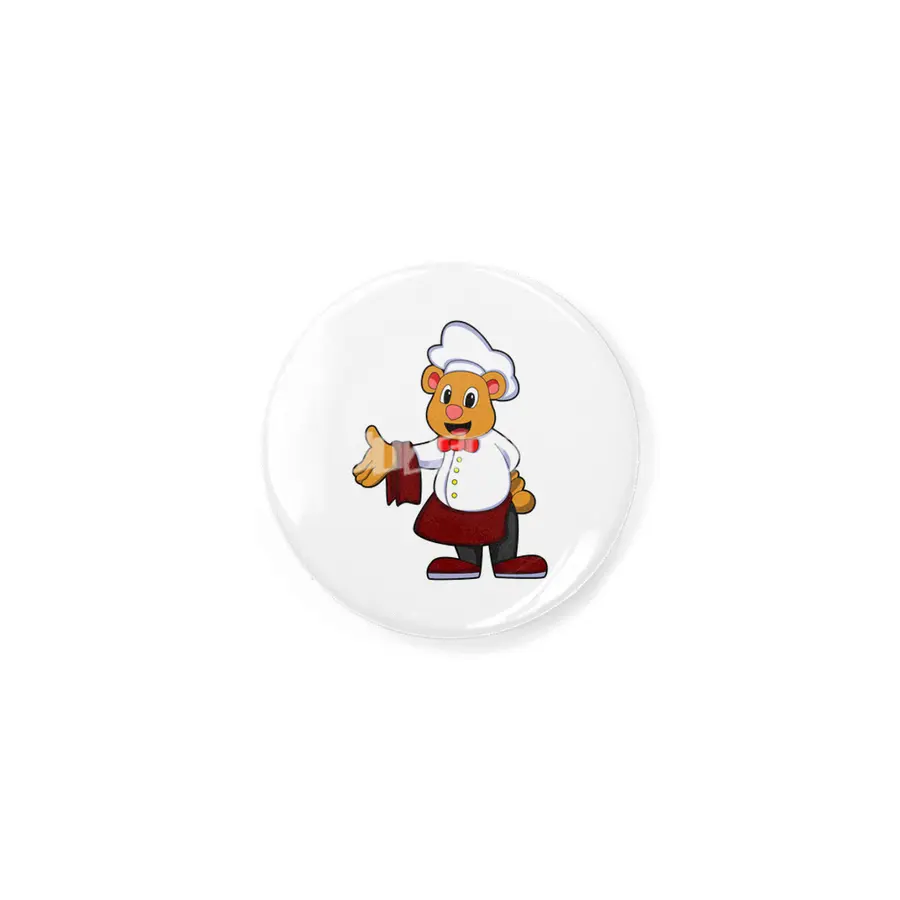 Bear as Cook with a Chef's hat Rozet