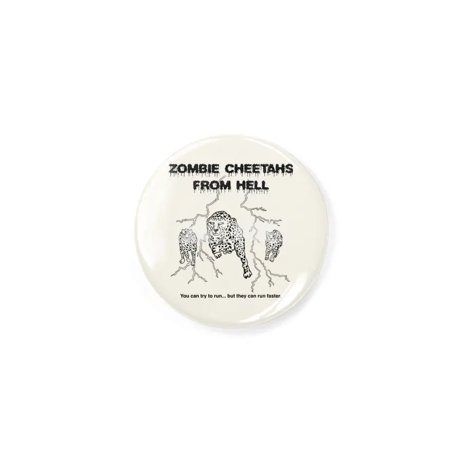Zombie Cheetahs From Hell Rozet