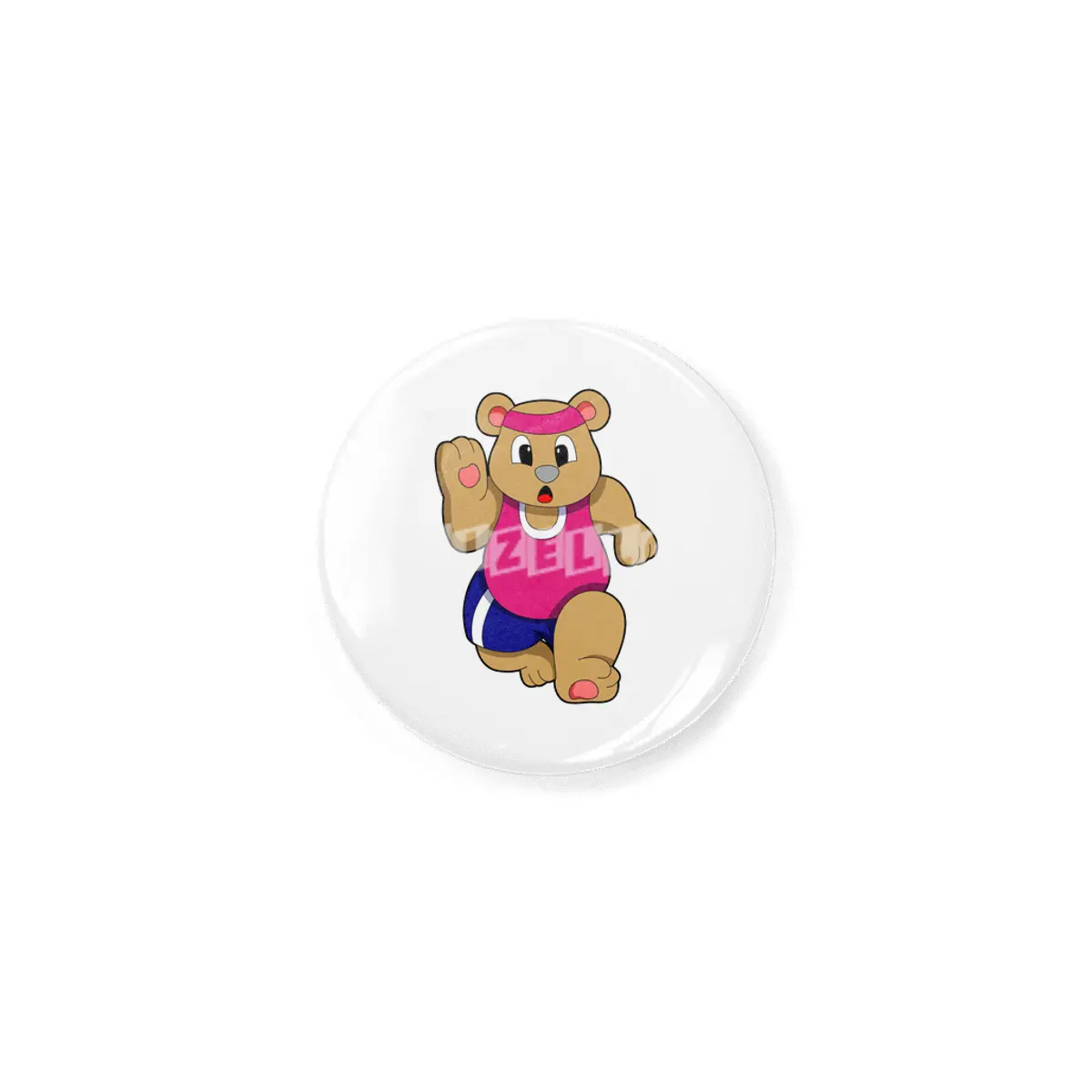 Bear at Fitness - Jogging with Headband Rozet