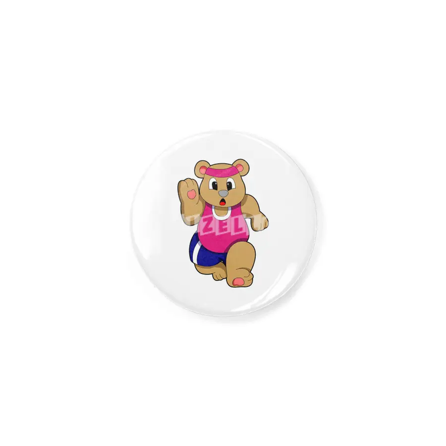Bear at Fitness - Jogging with Headband Rozet