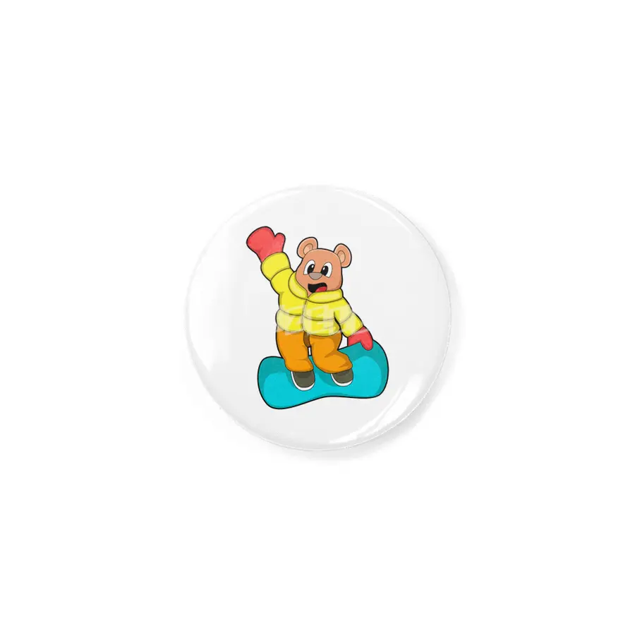Bear at Snowboard Sports Rozet