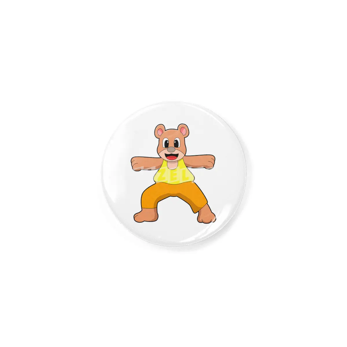 Bear at Yoga in Standing Rozet