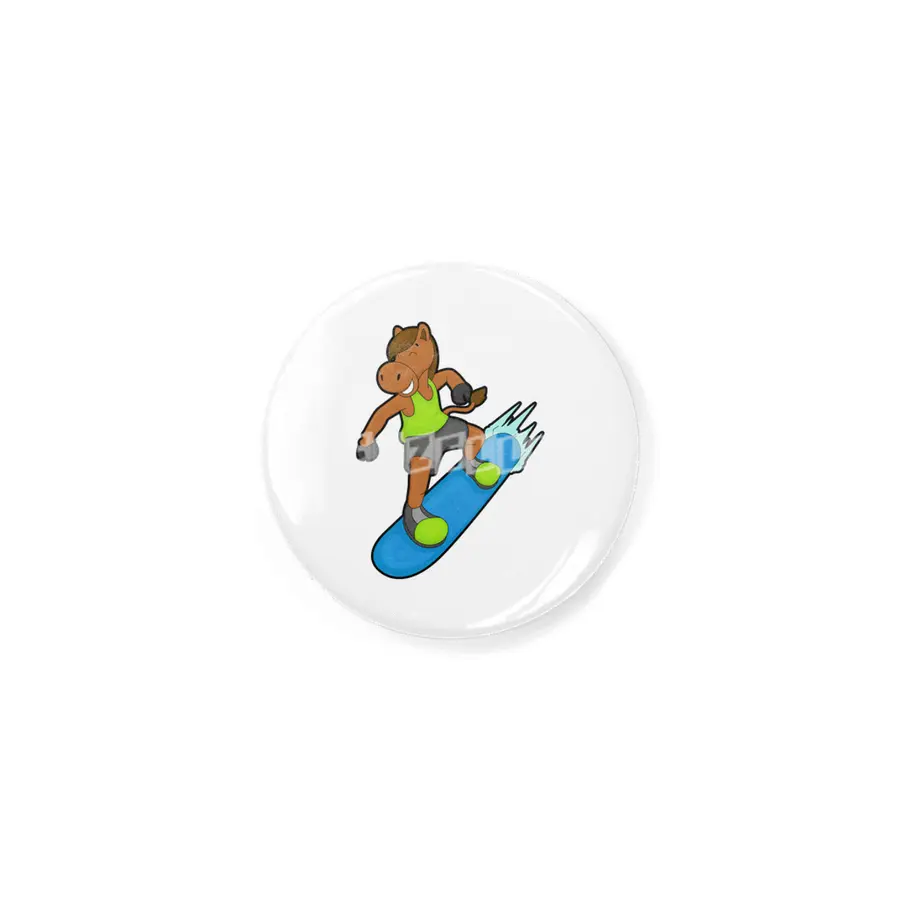 Horse as Snowboarder with Snowboard Rozet
