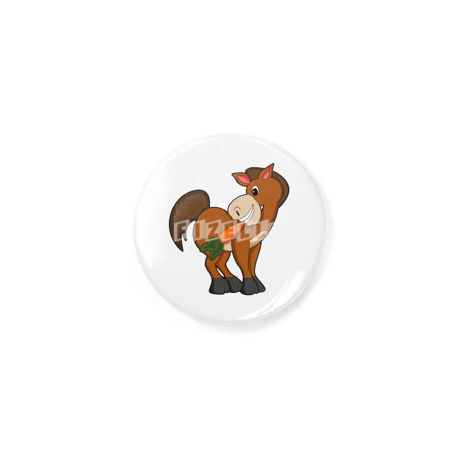 Horse with Carrot Rozet