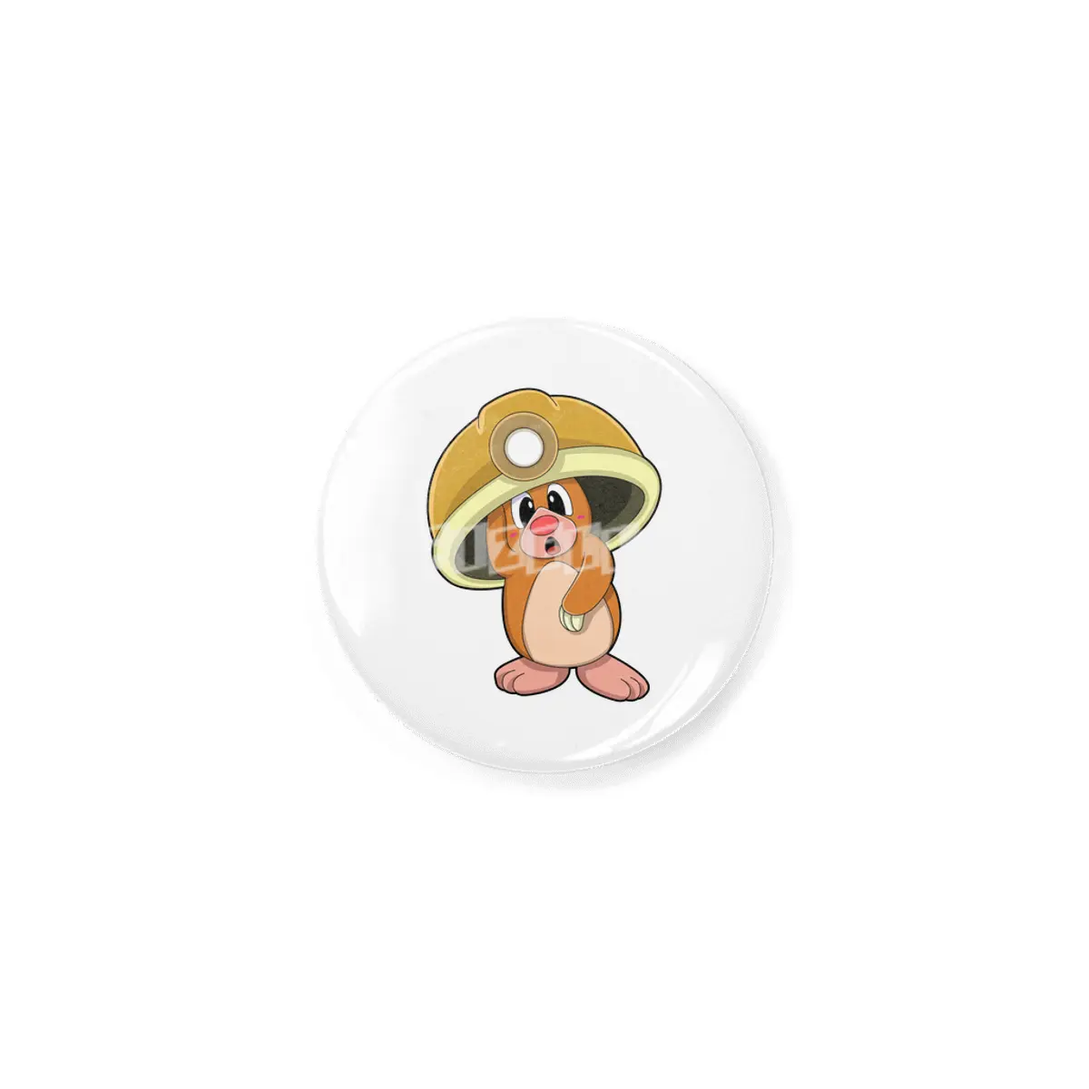 Mole as Miner with Helmet Rozet