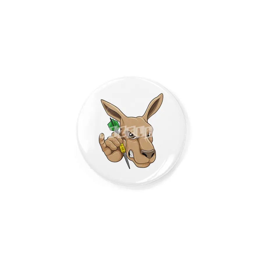 Kangaroo as Dart player with Dart Rozet
