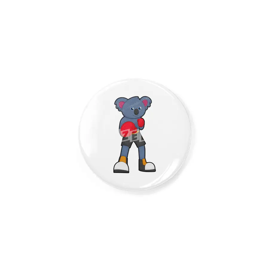 Koala at Boxing with Boxing gloves Rozet