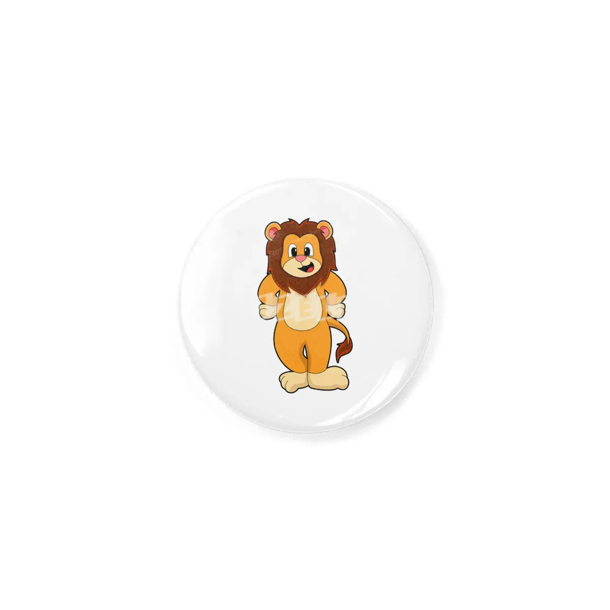 Lion standing Rozet