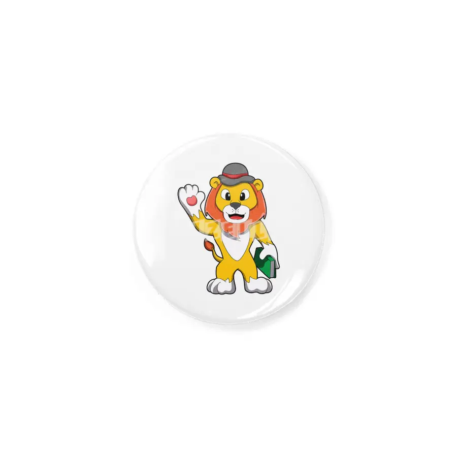 Lion with Book & Hat Rozet