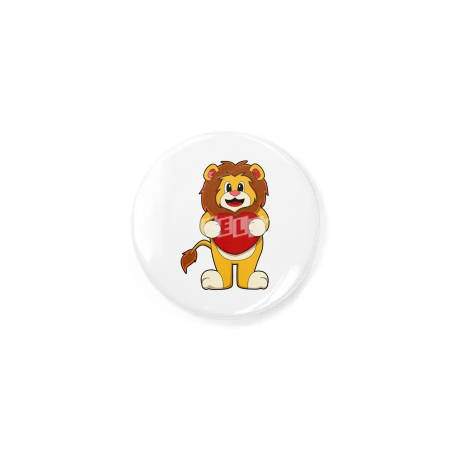 Lion with Heart Rozet