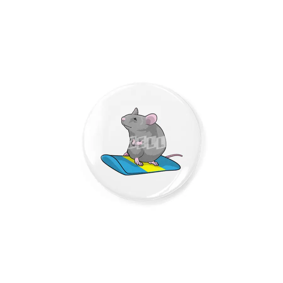 Mouse as Snowboarder with Snowboard Rozet