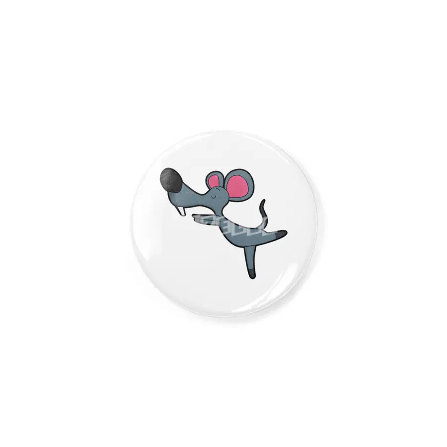 Mouse at Yoga Stretching exercise Rozet