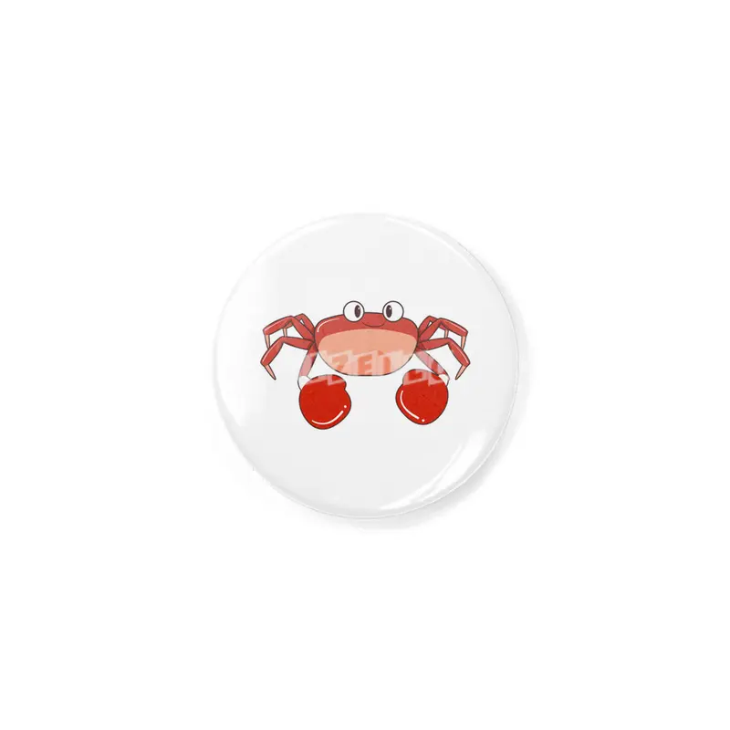 Octopus as Boxer with Boxing gloves Rozet