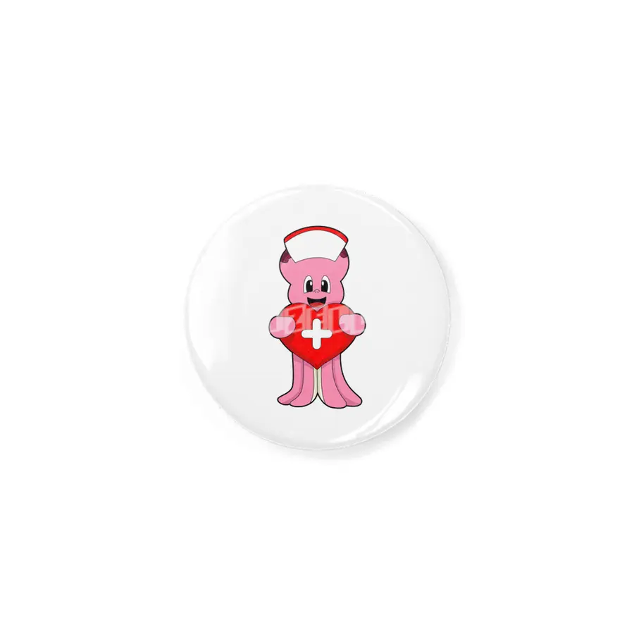 Octopus as Nurse with Heart Rozet