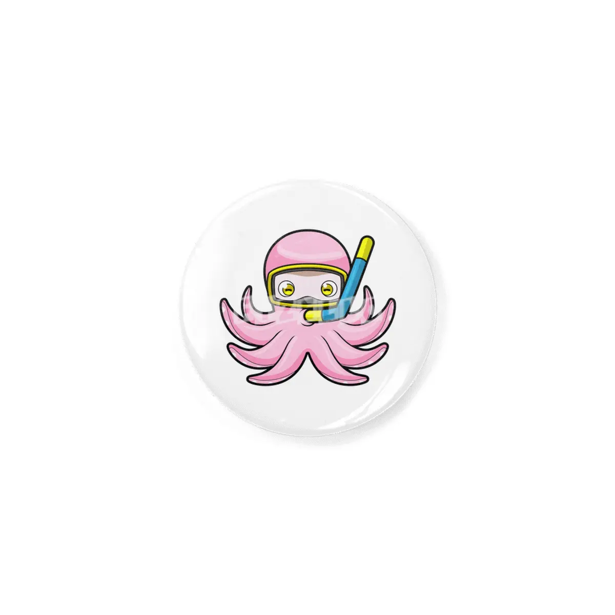 Octopus at Diving with Snorkel & Swimming goggles Rozet