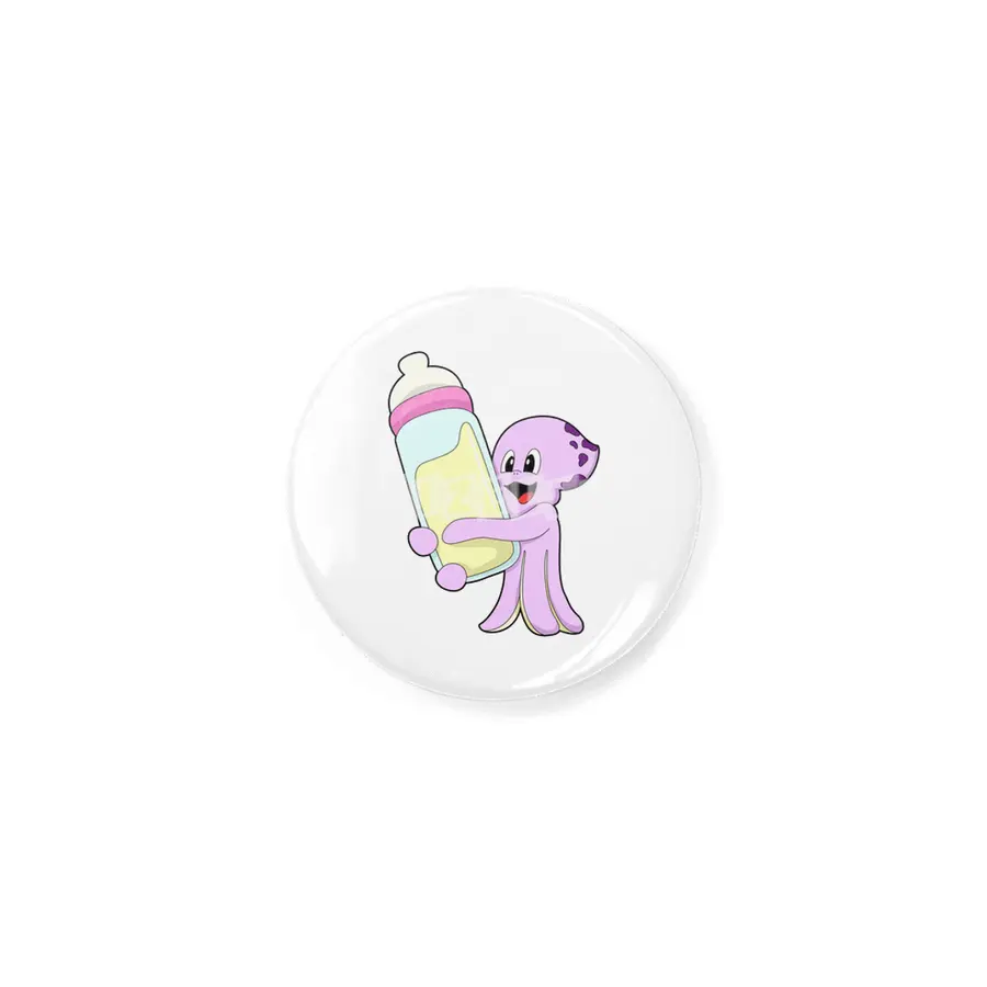 Octopus with Baby bottle Milk Rozet