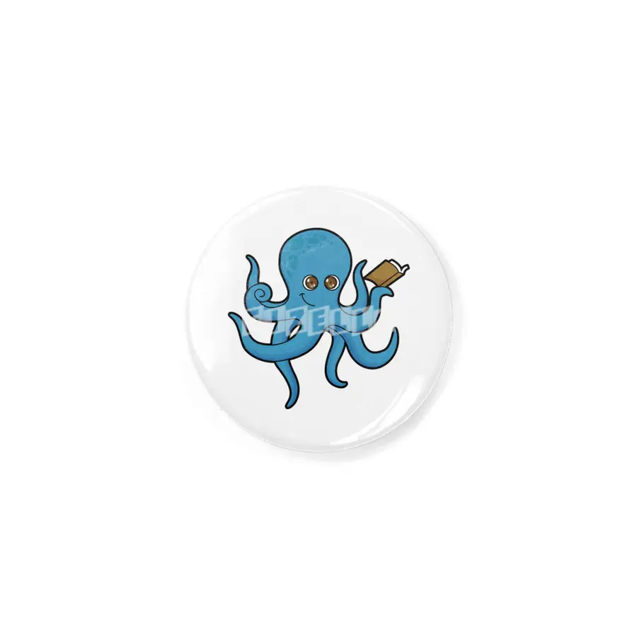 Octopus with Book Rozet