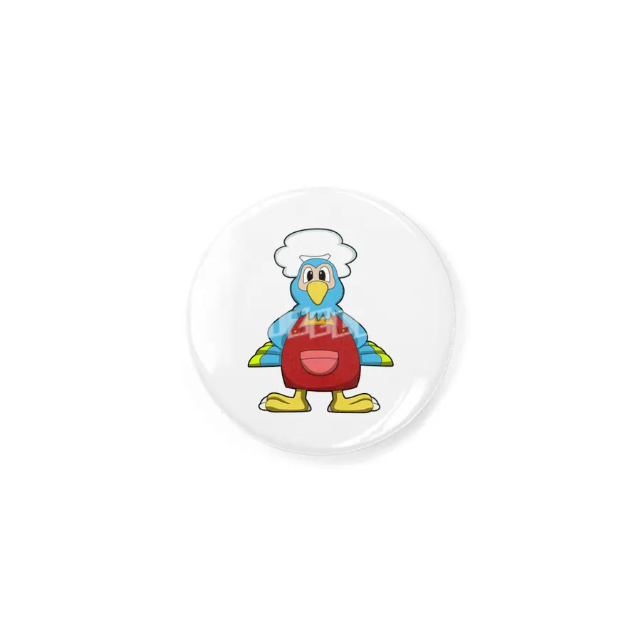 Parrot as Cook with Cooking apron Rozet