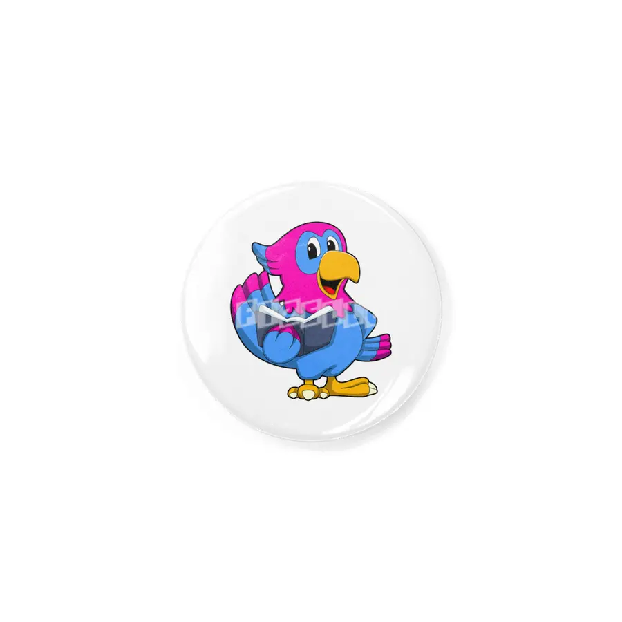 Parrot with Book Rozet