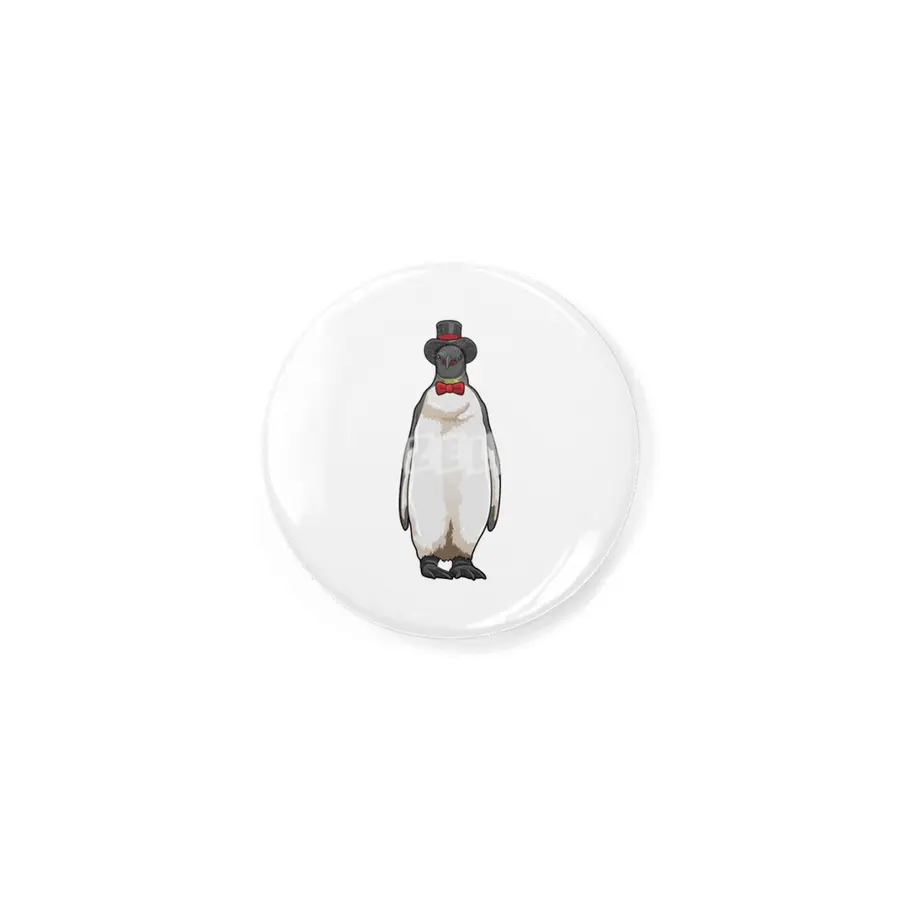 Penguin as Gentleman with Hat Rozet