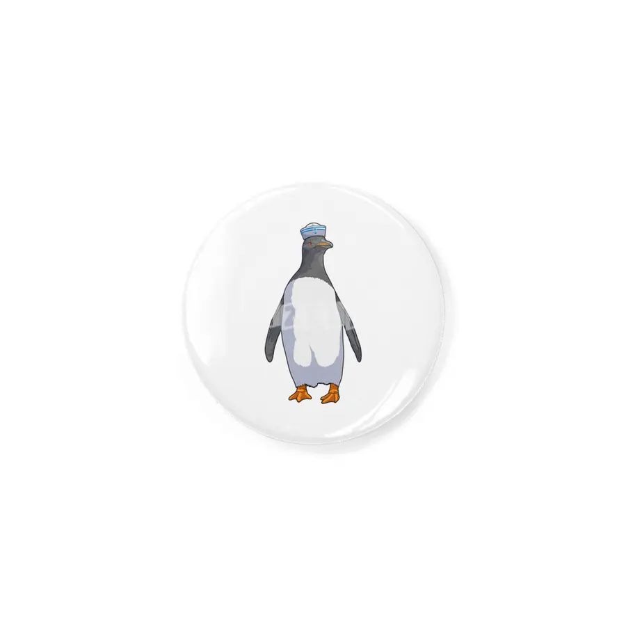 Penguin as Sailor with Hat Rozet