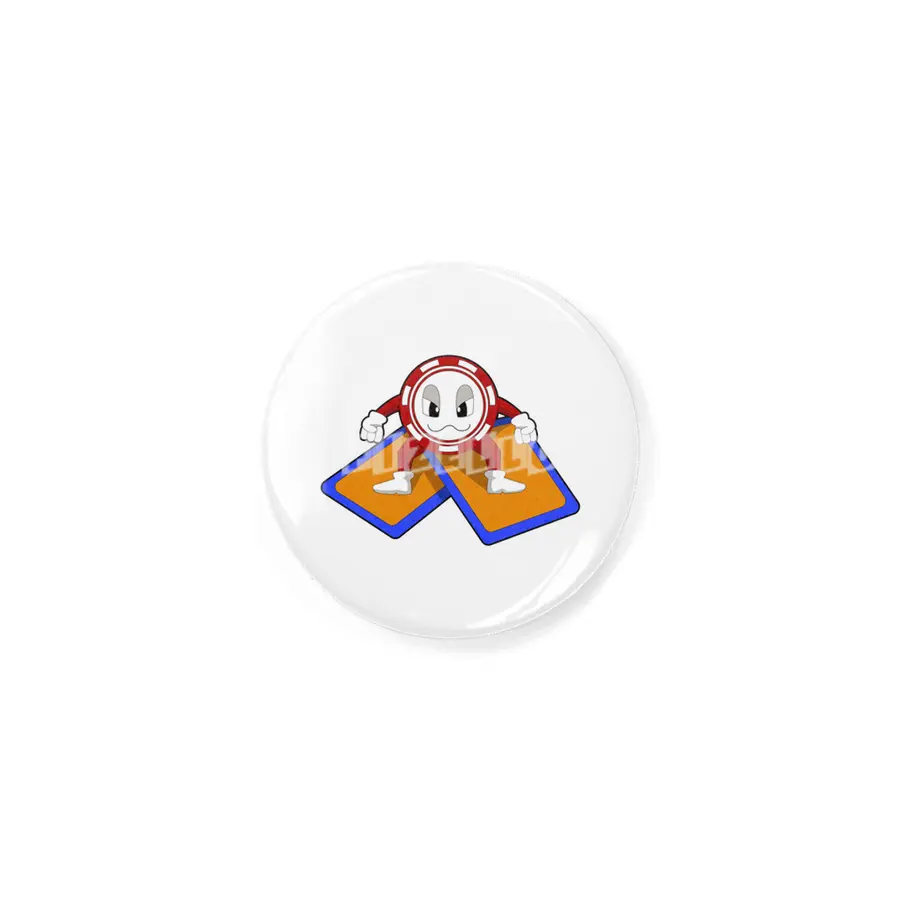 Poker chips with Poker cards Rozet