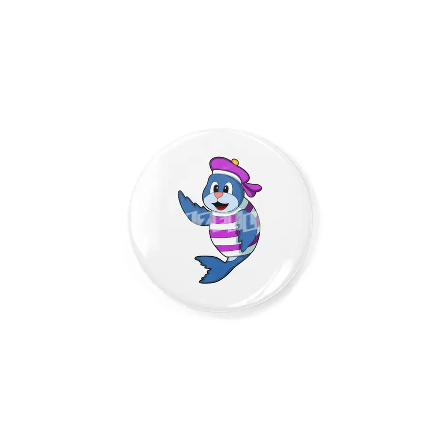 Seal as Sailor with Hat Rozet
