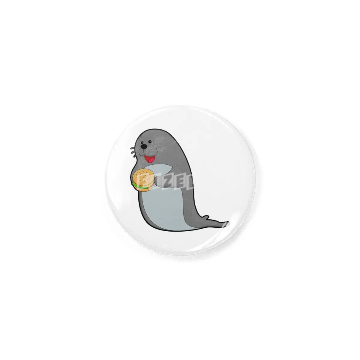 Seal at Eating with Burger Rozet