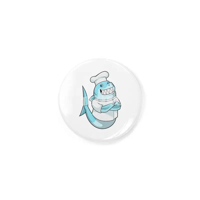 Shark as Chef with Cooking apron Rozet