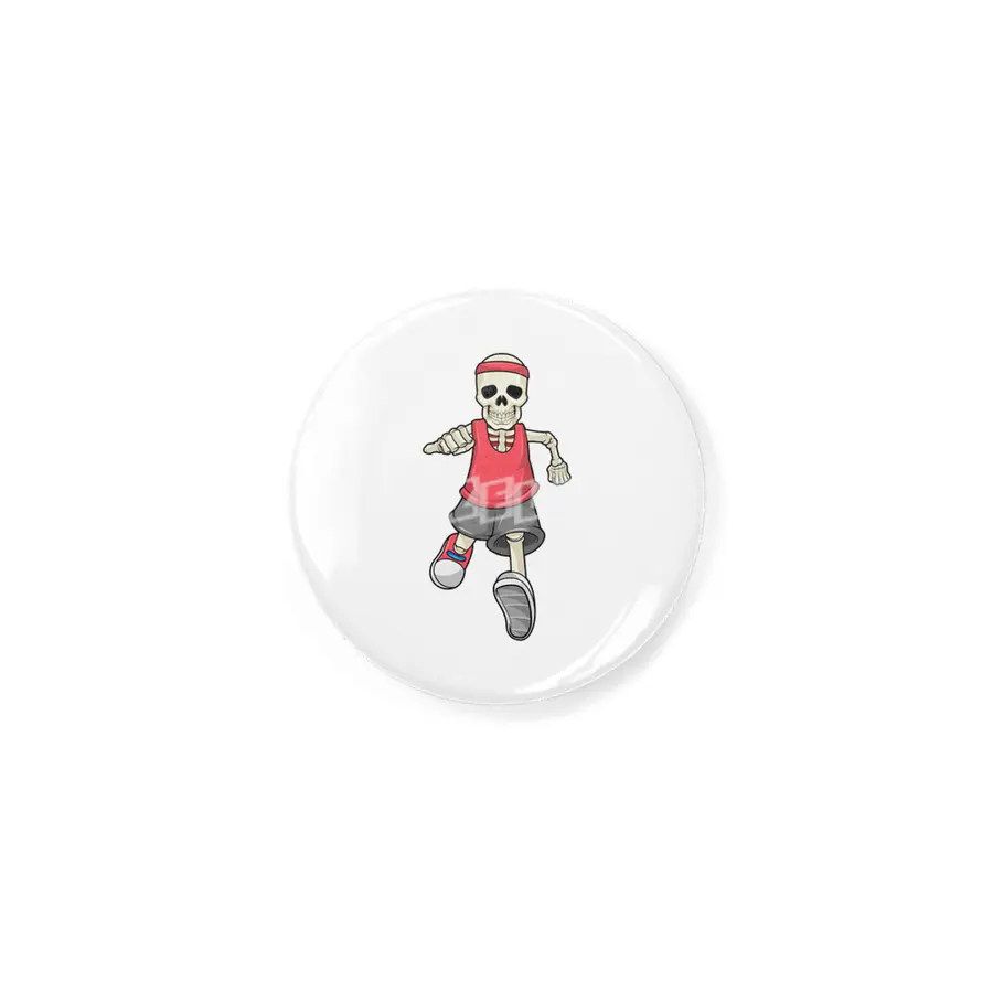 Skeleton at Running with Headband Rozet