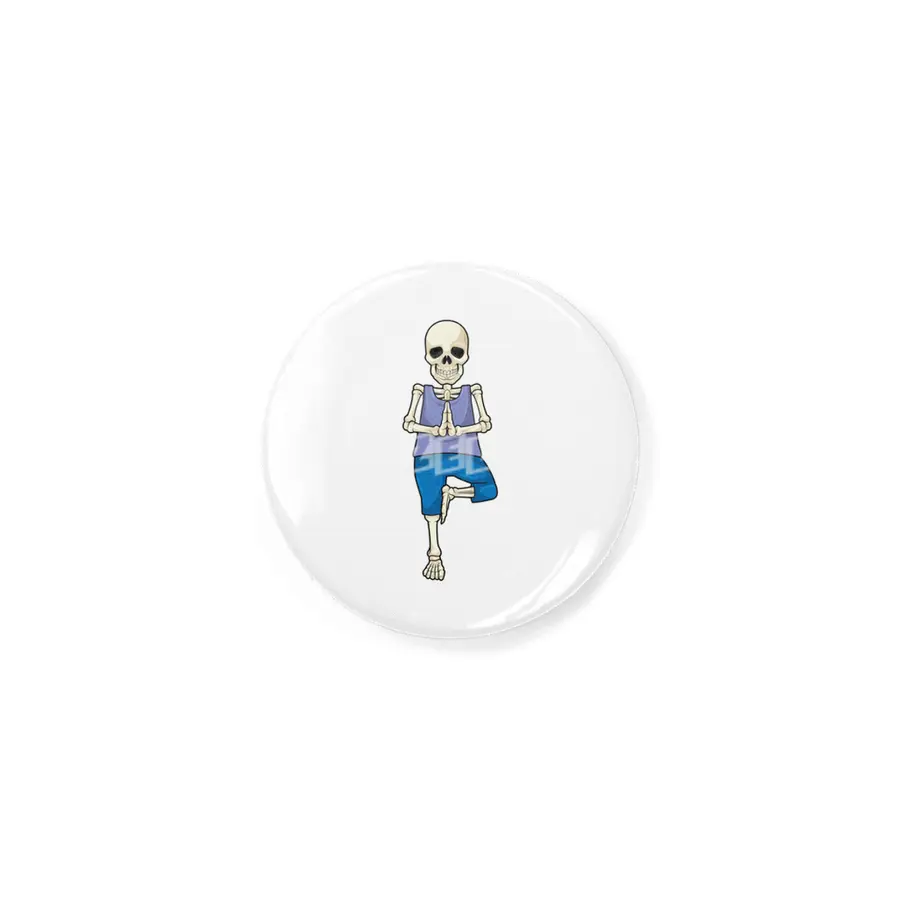 Skeleton at Yoga Stretching Rozet
