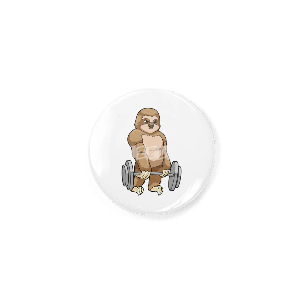 Sloth at Bodybuilding with Barbell Rozet