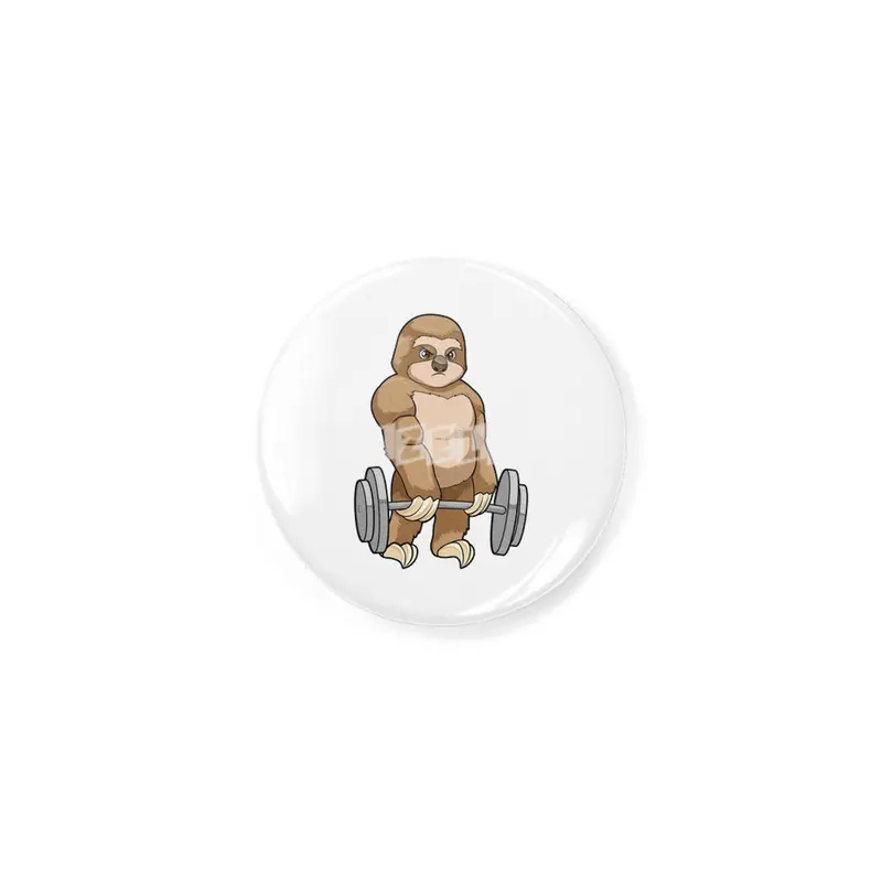 Sloth at Bodybuilding with Barbell Rozet