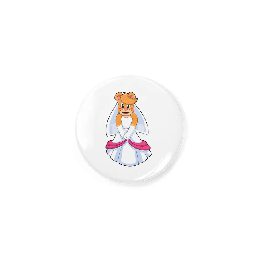 Bear with Wedding dress & Veil Rozet