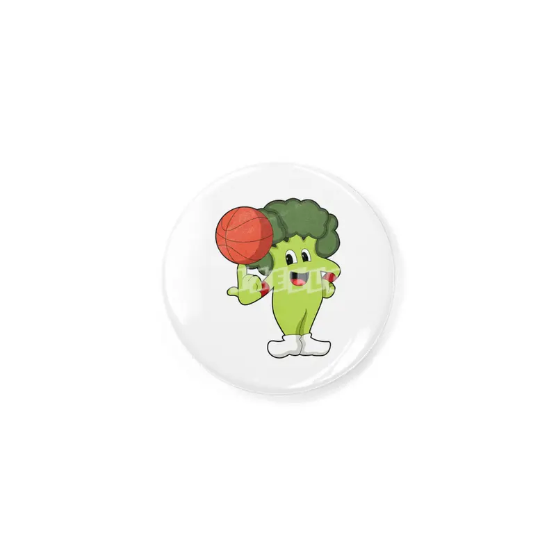 Broccoli at Basketball Sports Rozet