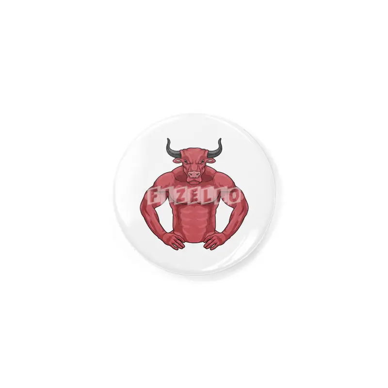 Bull as Bodybuilder extreme Rozet