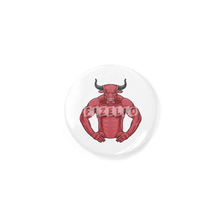 Bull as Bodybuilder extreme Rozet