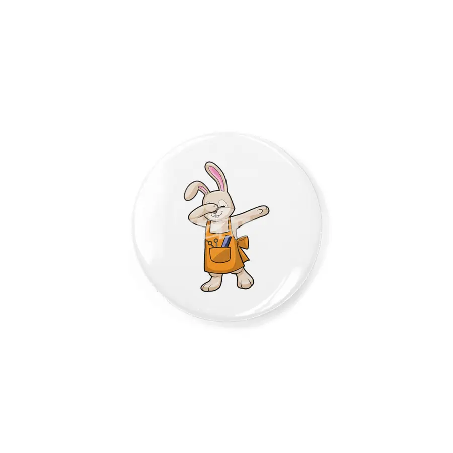 Bunny as Hairdresser with Comb & Scissors Rozet
