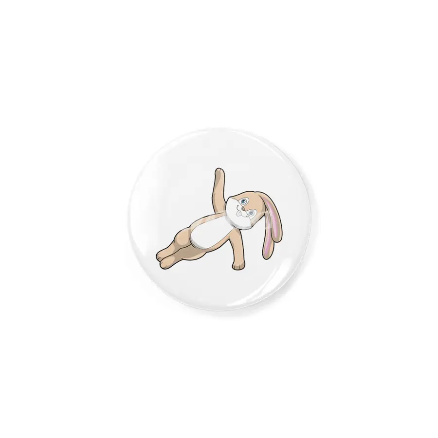 Bunny at Yoga Stretching Rozet