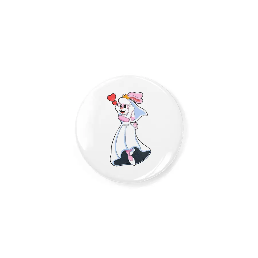 Bunny with Wedding dress & Crown Rozet