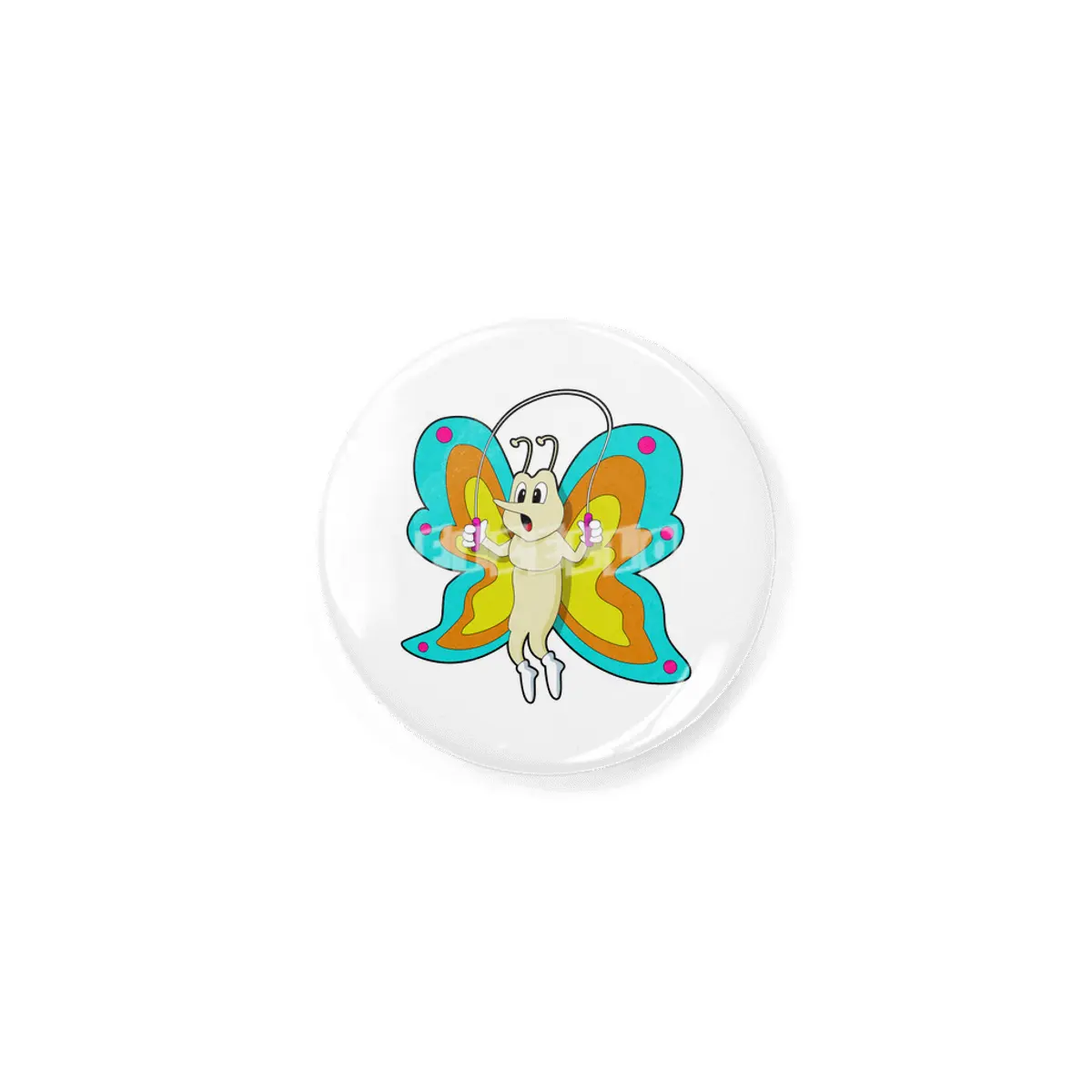 Butterfly at Jumping rope Fitness Rozet